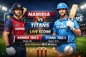 namibia vs titans live score