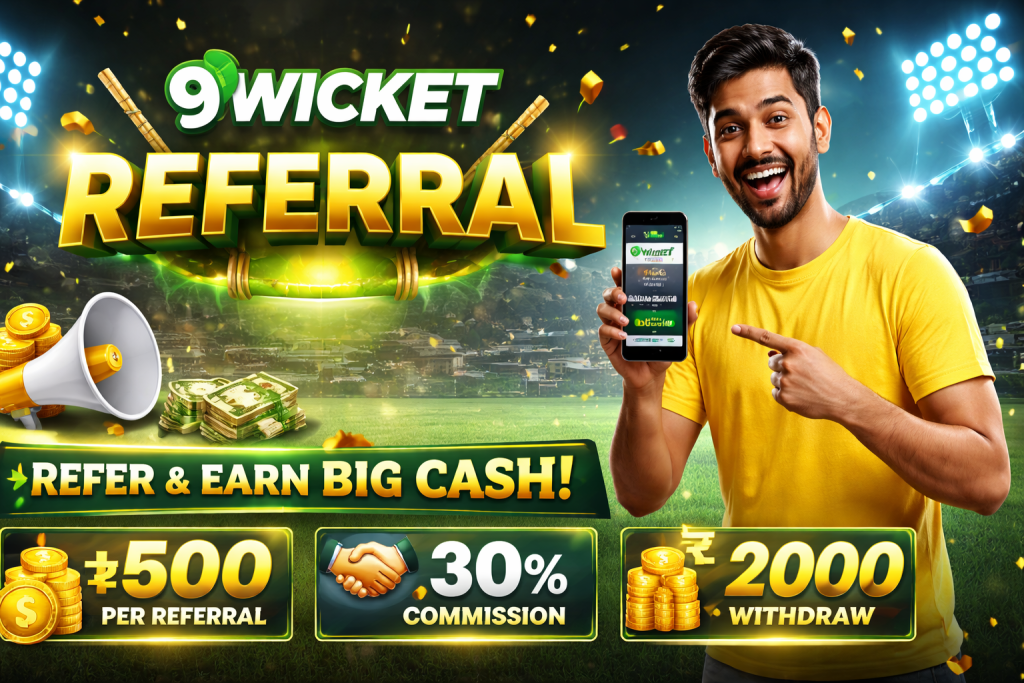 9wicket referral