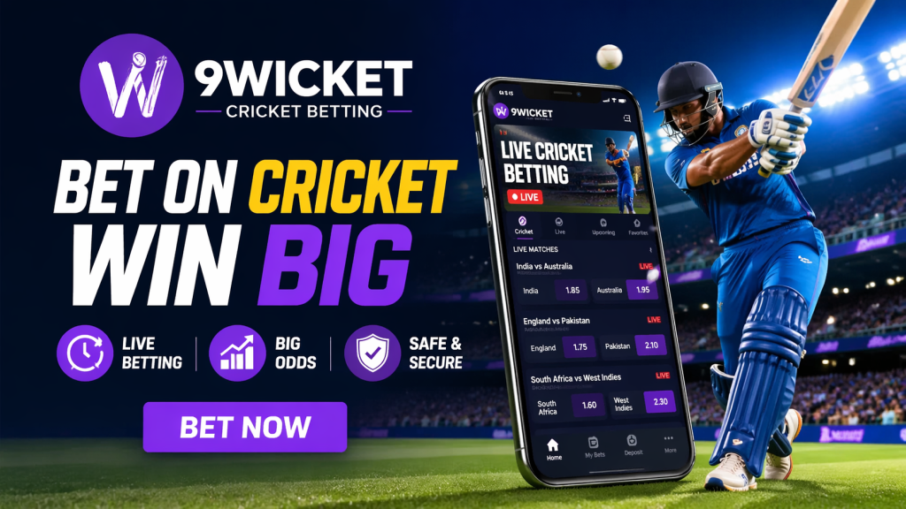cricket betting 9wicket