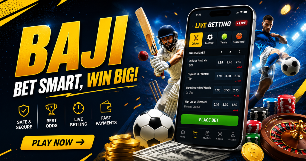 Baji Login – Secure Access to Online Betting & Casino Platform