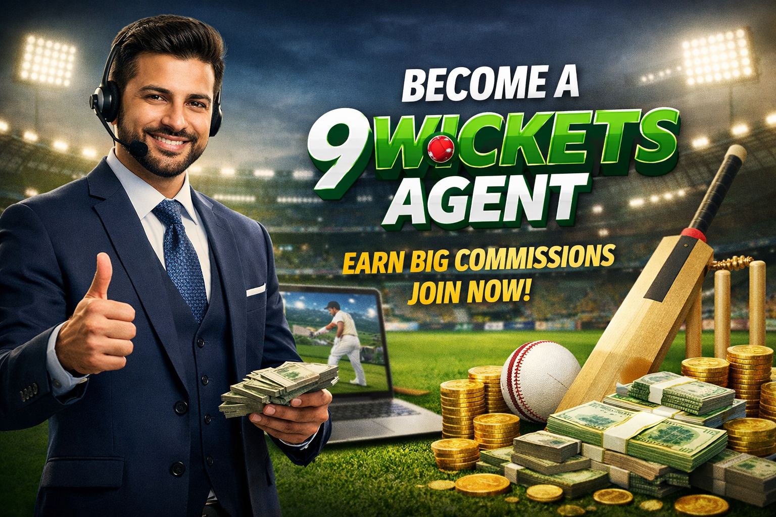 9Wicket Agent Account Guide – Become an Agent