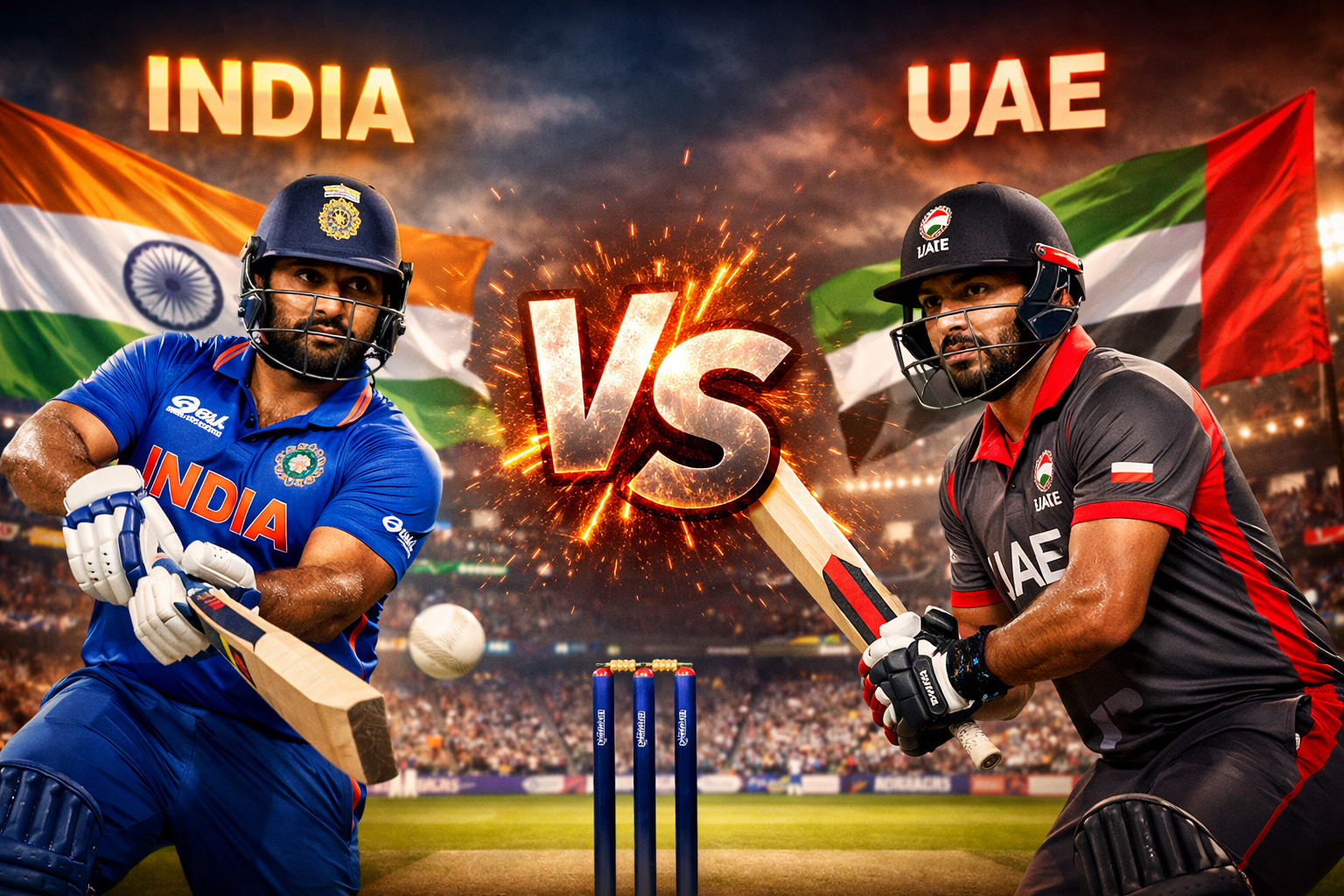 India vs UAE: Complete Match Analysis, Records, Squad Strength, Strategy Insights, and Fan Perspective