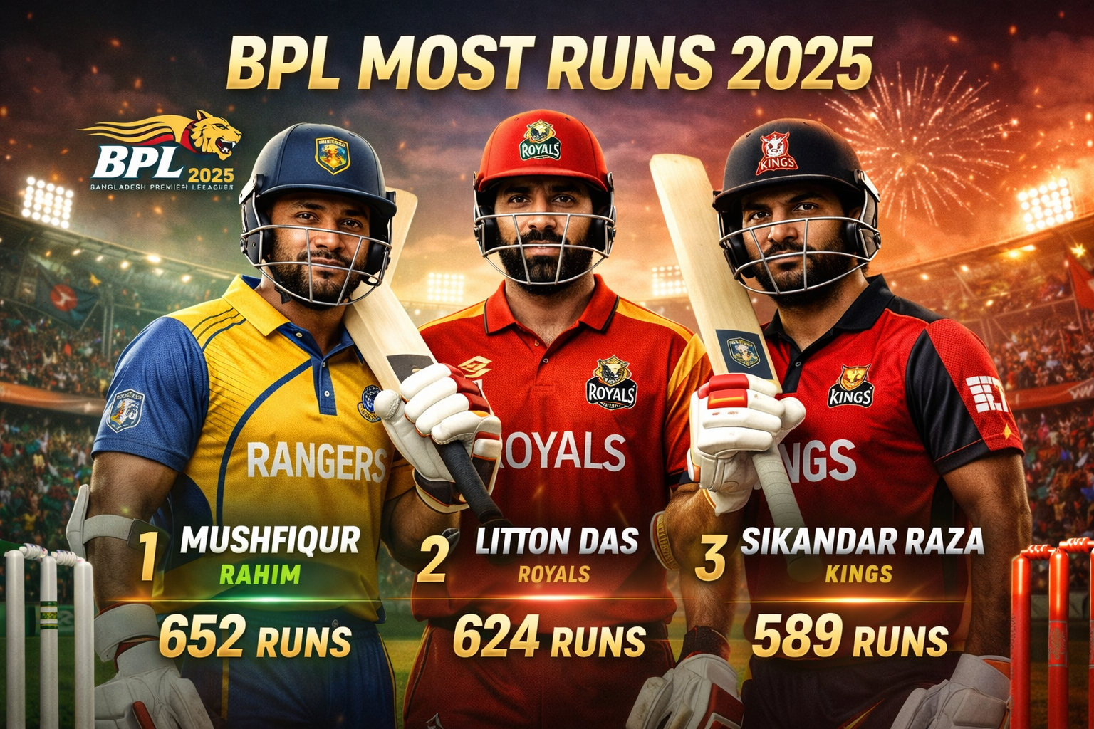 BPL Most Runs 2025 – Complete Guide, Top Run Scorers, Analysis & Insights