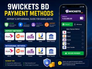 9Wickets BD Payment Methods: Complete Deposit and Withdrawal Guide for Bangladesh