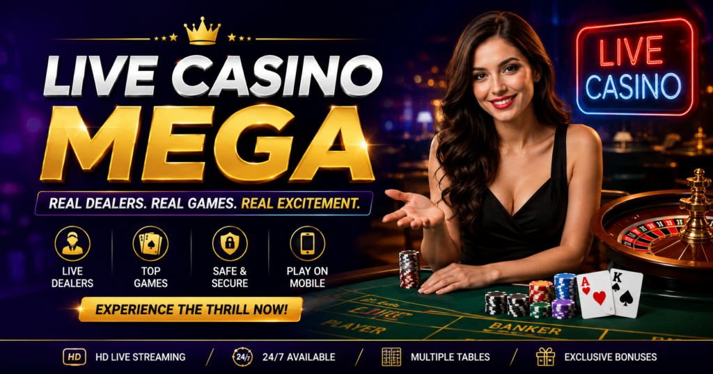 live casino mega