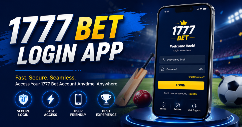 1777 bet login app