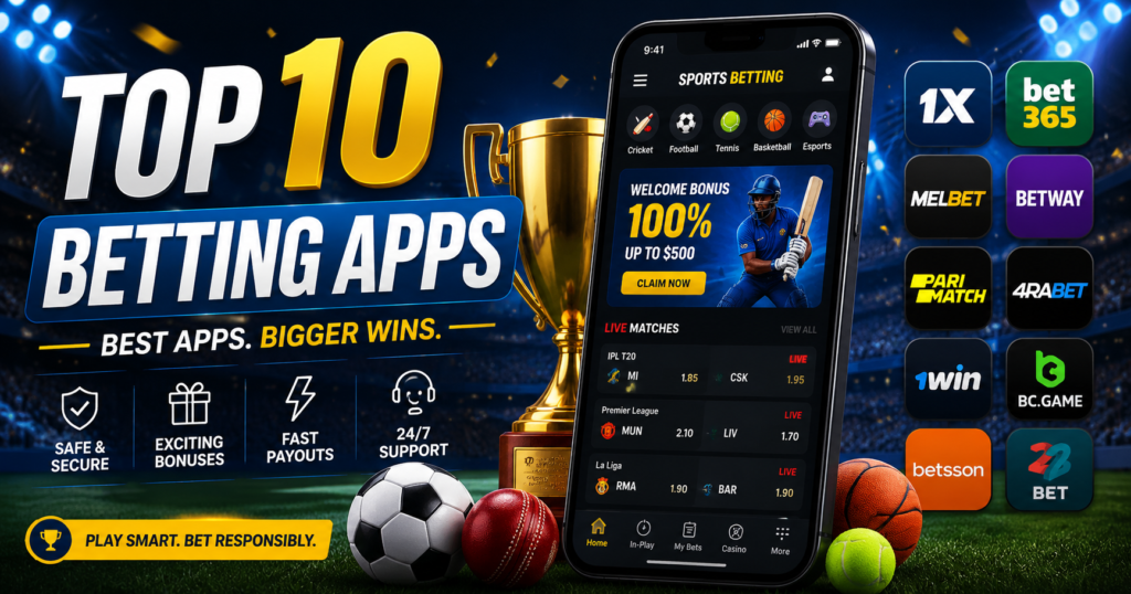 top 10 betting apps