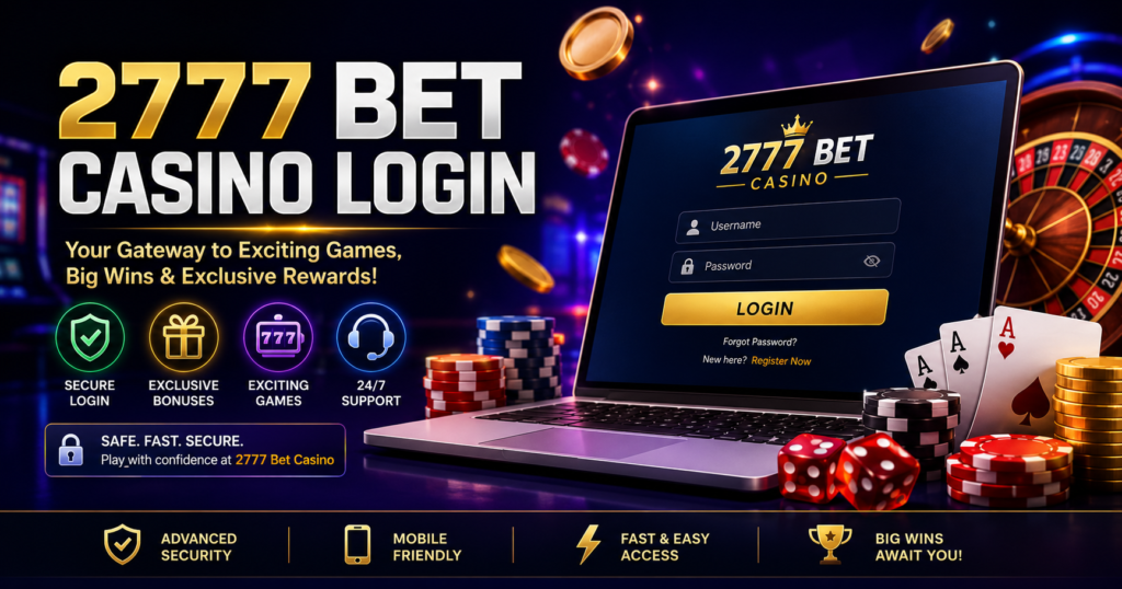 2777 bet casino login