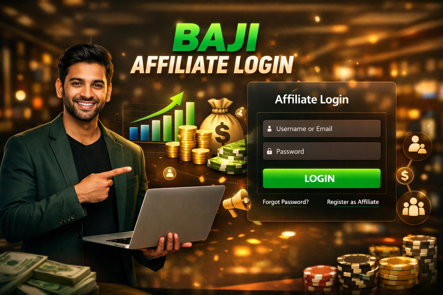 Baji Affiliate Login – Complete Guide to Access, Earn, and Grow with 9wicketes Bet