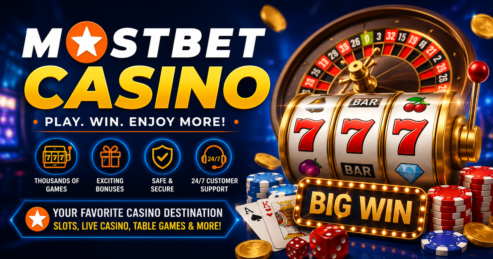 Join Mostbet Casino Today & Claim Exciting Welcome Rewards