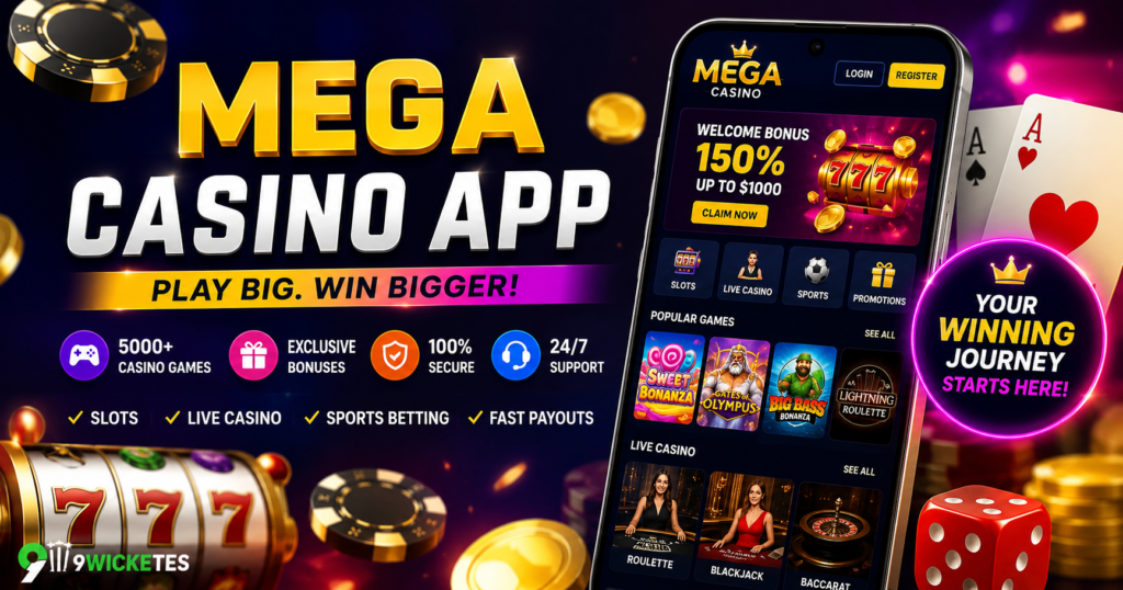 mega casino app