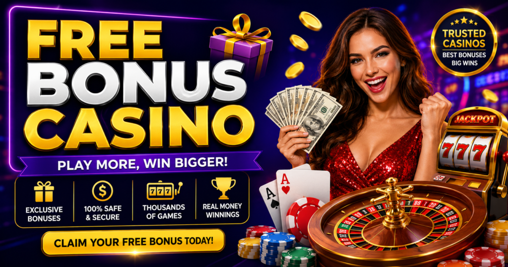 free bonus casino